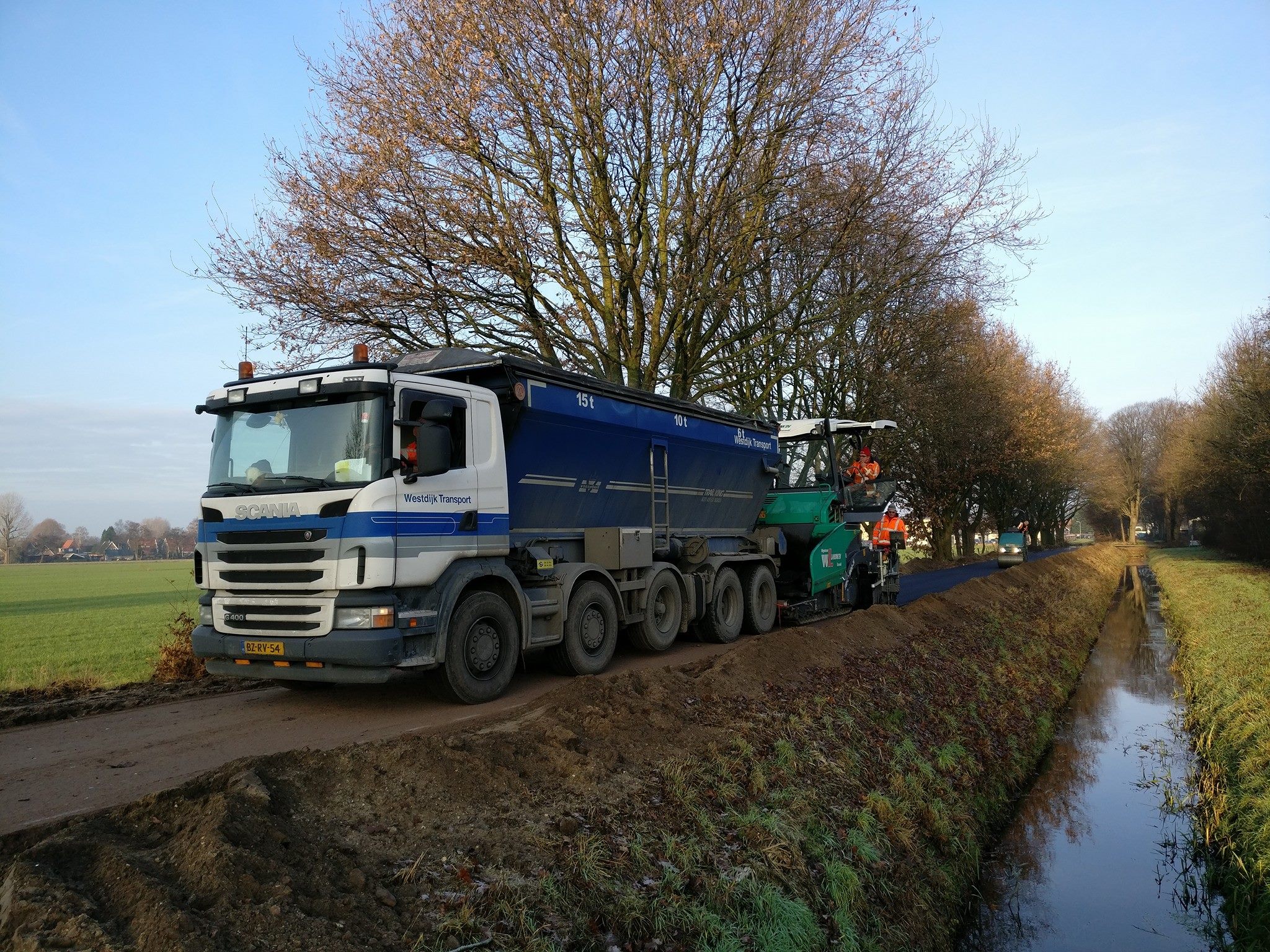 Neede, fietsbaan Wolinkweg